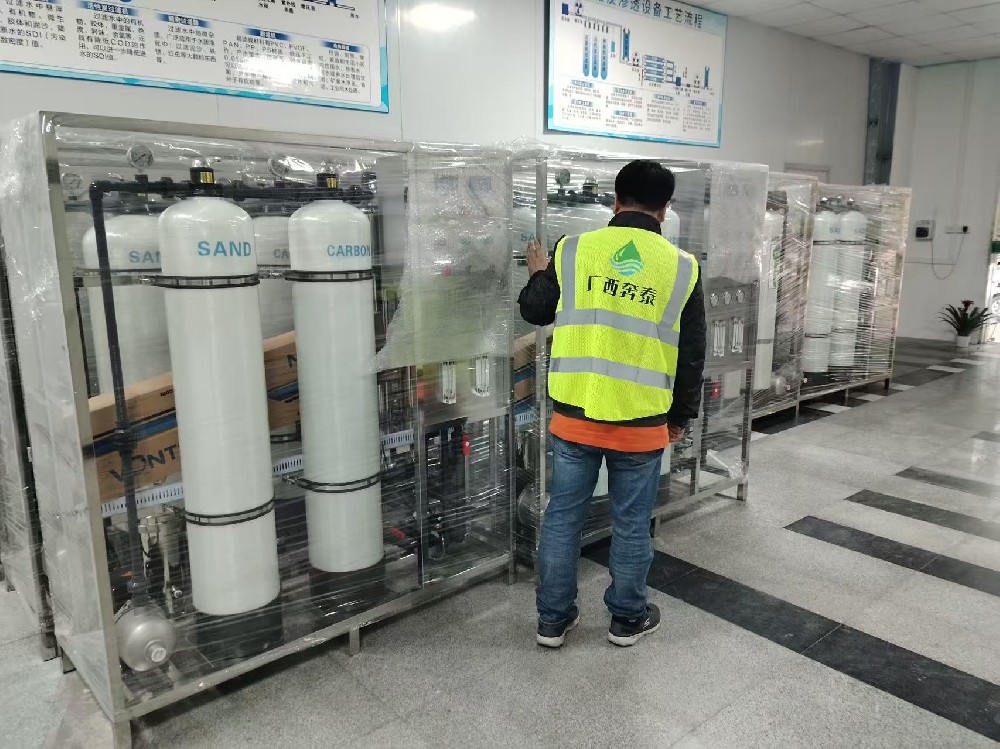 1T/H反渗透纯净水设备