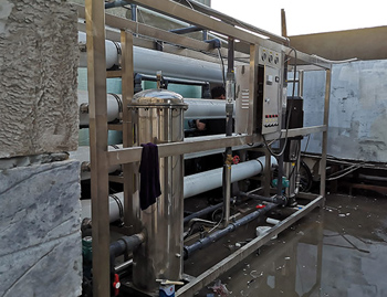 南宁大型反渗透组装现场照片